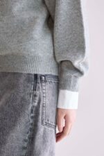 Ameka Crewneck Sweater (252 / W / H. GREY) - Image 6