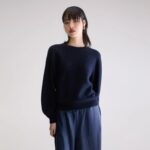 Ameka Crewneck Sweater (252 / W / NAVY)