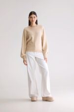 Ameka Crewneck Sweater (252 / W / BEIGE MELANGE) - Image 3