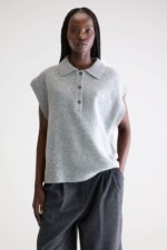 Ameson sleeveless sweater (252 / W / H. GREY) - Image 2