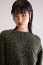 Dioal leopard print sweater (252 / W / COMBO C) - Image 5