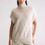 Darti Sweater Vest (252 / W / OYSTER)