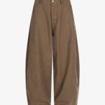 Riveted Pleated Casual Scimitar Pants