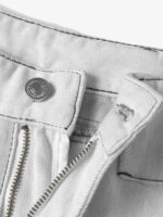 Deconstructed Split Contrast Stitching Scimitar Jorts - Image 7